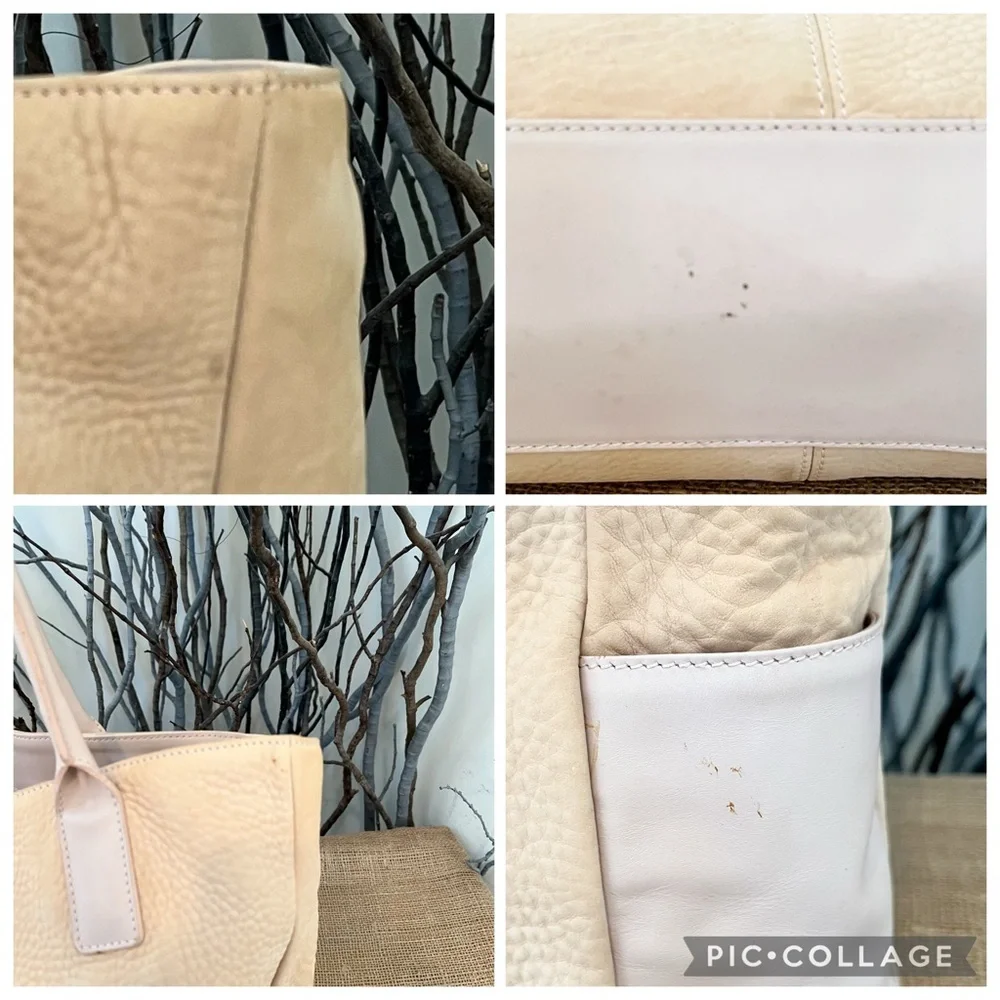 Molton Brown Buttery Pebble Nubuck Leather Tote